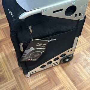 Inglot Black and Silver Cosmetic Case